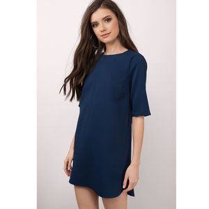 Navy Shift Dress